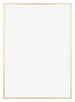 Kent Aluminium Bilderrahmen 50x70cm Gold Vorne | Yourdecoration.de