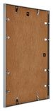Kent Aluminium Bilderrahmen 50x70cm Platin Ruckseite Schrag | Yourdecoration.de