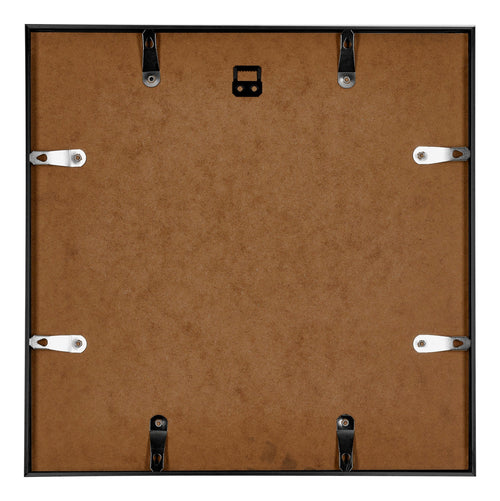 Kent Aluminium Bilderrahmen 55x55cm Schwarz Hochglanz Ruckseite | Yourdecoration.de