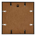 Kent Aluminium Bilderrahmen 55x55cm Schwarz Hochglanz Ruckseite | Yourdecoration.de