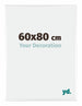 Kent Aluminium Bilderrahmen 60x80cm Weiss Hochglanz Vorne Messe | Yourdecoration.de
