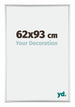Kent Aluminium Bilderrahmen 62x93cm Silber Hochglanz Vorne Messe | Yourdecoration.de