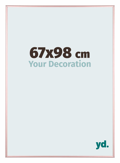 Kent Aluminium Bilderrahmen 67x98cm Kupfer Vorne Messe | Yourdecoration.de