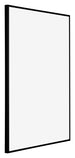 Kent Aluminium Bilderrahmen 67x98cm Schwarz Matt Vorne Schrag | Yourdecoration.de
