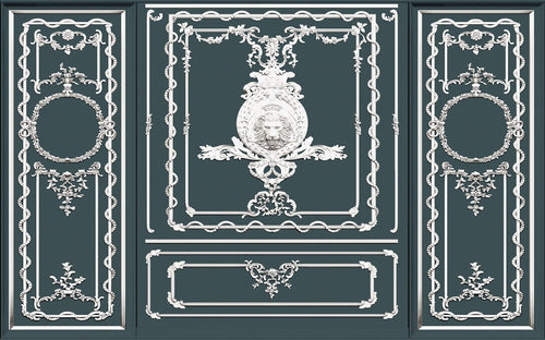 Komar Classy Castle Vlies Fototapete 400x250cm 4 bahnen | Yourdecoration.de