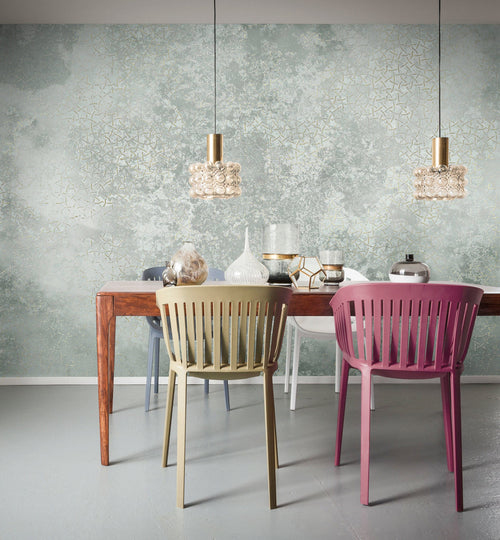 Komar Obfuscated Ornament Vlies Fototapete 400x250cm 4 bahnen interieur | Yourdecoration.de