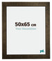 Leeds Holz Bilderrahmen 50x65cm Champagner Geburstet Vorne Messe | Yourdecoration.de