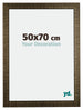 Leeds Holz Bilderrahmen 50x70cm Champagner Geburstet Vorne Messe | Yourdecoration.de