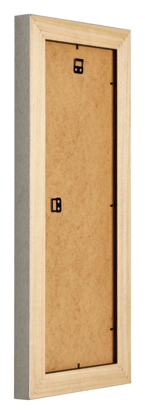 Liverpool Holz Bilderrahmen 20x60cm Silber Rucksteite Schrag | Yourdecoration.de