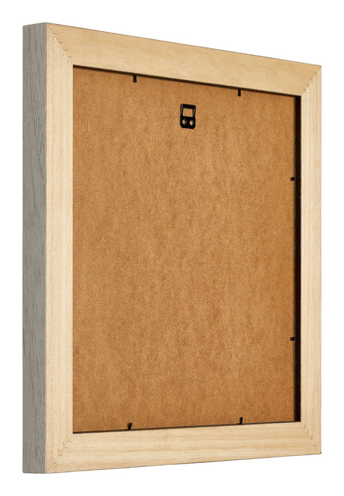 Liverpool Holz Bilderrahmen 70x70cm Silber Rucksteite Schrag | Yourdecoration.de