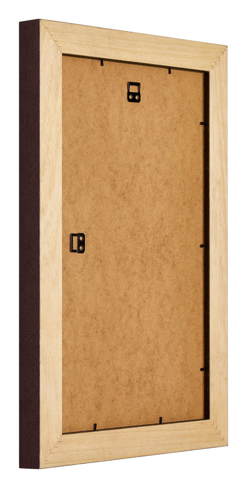 London Holz Bilderrahmen 30x50cm Braun Wenge Rucksteite Schrag | Yourdecoration.de