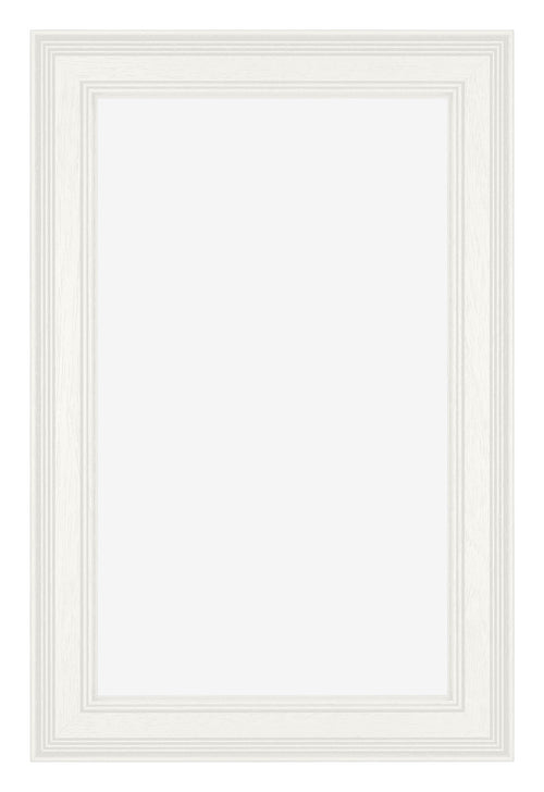 London Holz Bilderrahmen 30x50cm Weiss Vorne | Yourdecoration.de