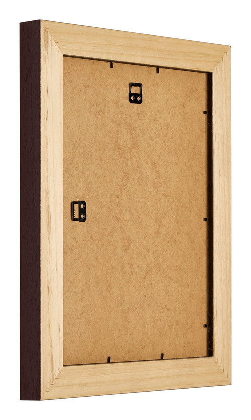 London Holz Bilderrahmen 45x60cm Braun Wenge Rucksteite Schrag | Yourdecoration.de