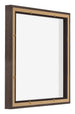 Lyon MDF Schattenfugenrahmen 1 1 Eiche Dunkel Ruckseite Schrag | Yourdecoration.de