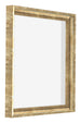 Lyon MDF Schattenfugenrahmen 1 1 Gold Antik Vorne Schrag | Yourdecoration.de