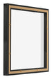 Lyon MDF Schattenfugenrahmen 1 1 Schwarz Matt Ruckseite Schrag | Yourdecoration.de