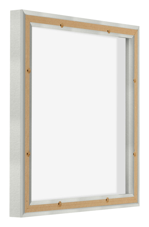 Lyon MDF Schattenfugenrahmen 1 1 Silber Matt Ruckseite Schrag | Yourdecoration.de