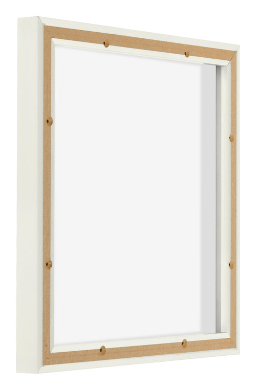 Lyon MDF Schattenfugenrahmen 1 1 Weiss Matt Ruckseite Schrag | Yourdecoration.de