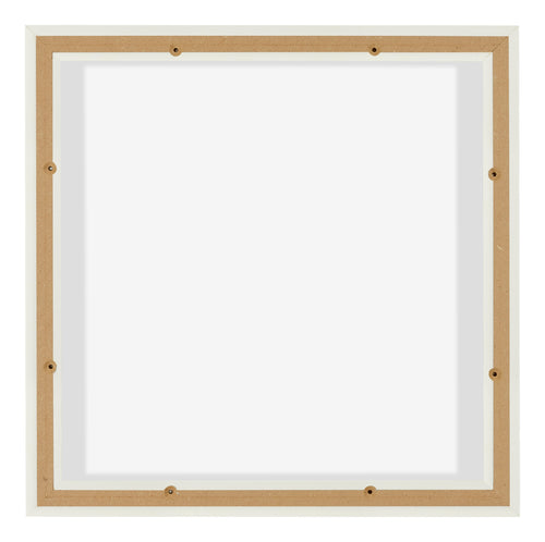 Lyon MDF Schattenfugenrahmen 1 1 Weiss Matt Ruckseite | Yourdecoration.de