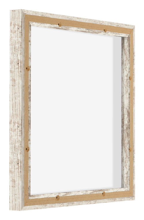 Lyon MDF Schattenfugenrahmen 1 1 Weiss Vintage Ruckseite Schrag | Yourdecoration.de