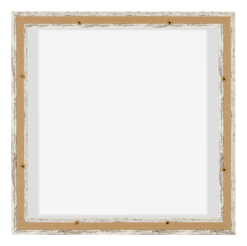 Lyon MDF Schattenfugenrahmen 1 1 Weiss Vintage Ruckseite | Yourdecoration.de