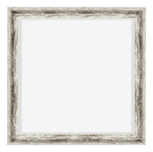Lyon MDF Schattenfugenrahmen 1 1 Weiss Vintage Vorne | Yourdecoration.de