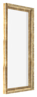 Lyon MDF Schattenfugenrahmen 1 2 Gold Antik Vorne Schrag | Yourdecoration.de