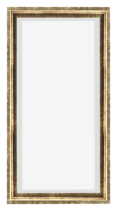 Lyon MDF Schattenfugenrahmen 1 2 Gold Antik Vorne | Yourdecoration.de