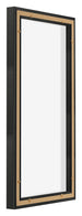Lyon MDF Schattenfugenrahmen 1 2 Schwarz Matt Ruckseite Schrag | Yourdecoration.de