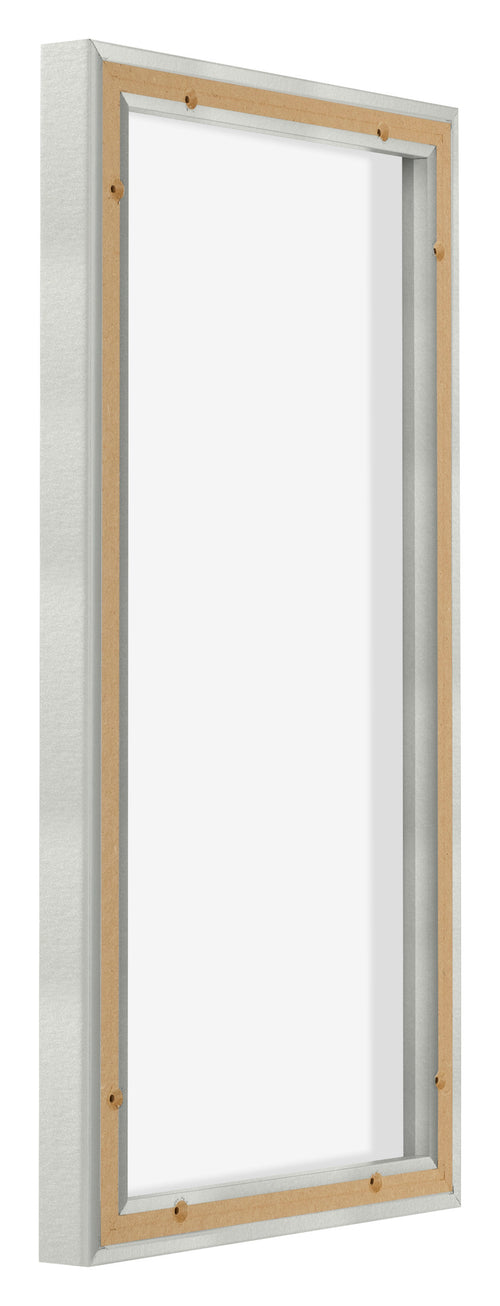 Lyon MDF Schattenfugenrahmen 1 2 Silber Matt Ruckseite Schrag | Yourdecoration.de