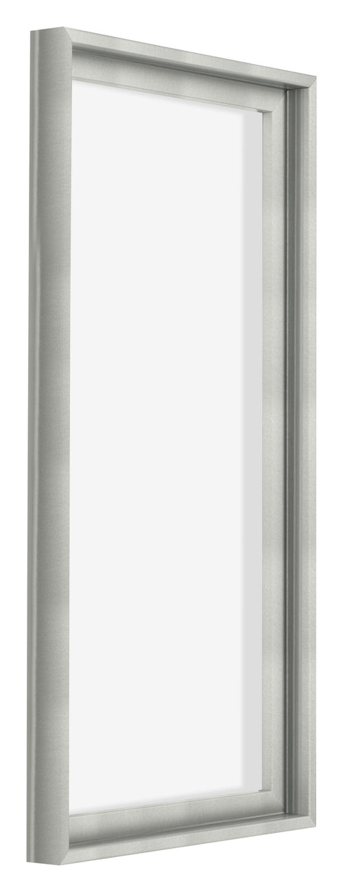 Lyon MDF Schattenfugenrahmen 1 2 Silber Matt Vorne Schrag | Yourdecoration.de