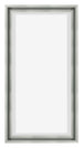 Lyon MDF Schattenfugenrahmen 1 2 Silber Matt Vorne | Yourdecoration.de