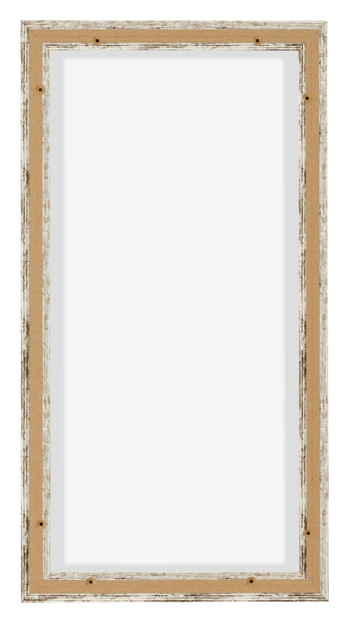 Lyon MDF Schattenfugenrahmen 1 2 Weiss Vintage Ruckseite | Yourdecoration.de