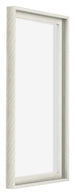 Lyon MDF Schattenfugenrahmen 1 2 White Wash Vorne Schrag | Yourdecoration.de