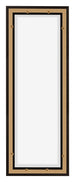 Lyon MDF Schattenfugenrahmen 1 3 Eiche Dunkel Ruckseite | Yourdecoration.de