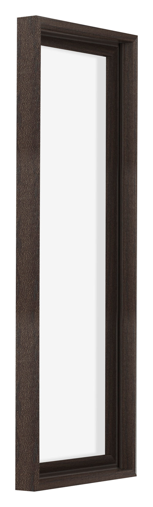 Lyon MDF Schattenfugenrahmen 1 3 Eiche Dunkel Vorne Schrag | Yourdecoration.de