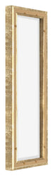 Lyon MDF Schattenfugenrahmen 1 3 Gold Antik Ruckseite Schrag | Yourdecoration.de