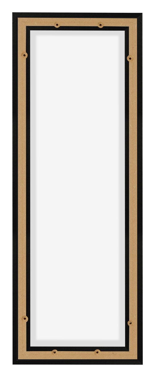 Lyon MDF Schattenfugenrahmen 1 3 Schwarz Matt Ruckseite | Yourdecoration.de