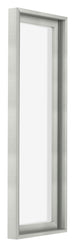 Lyon MDF Schattenfugenrahmen 1 3 Silber Matt Vorne Schrag | Yourdecoration.de