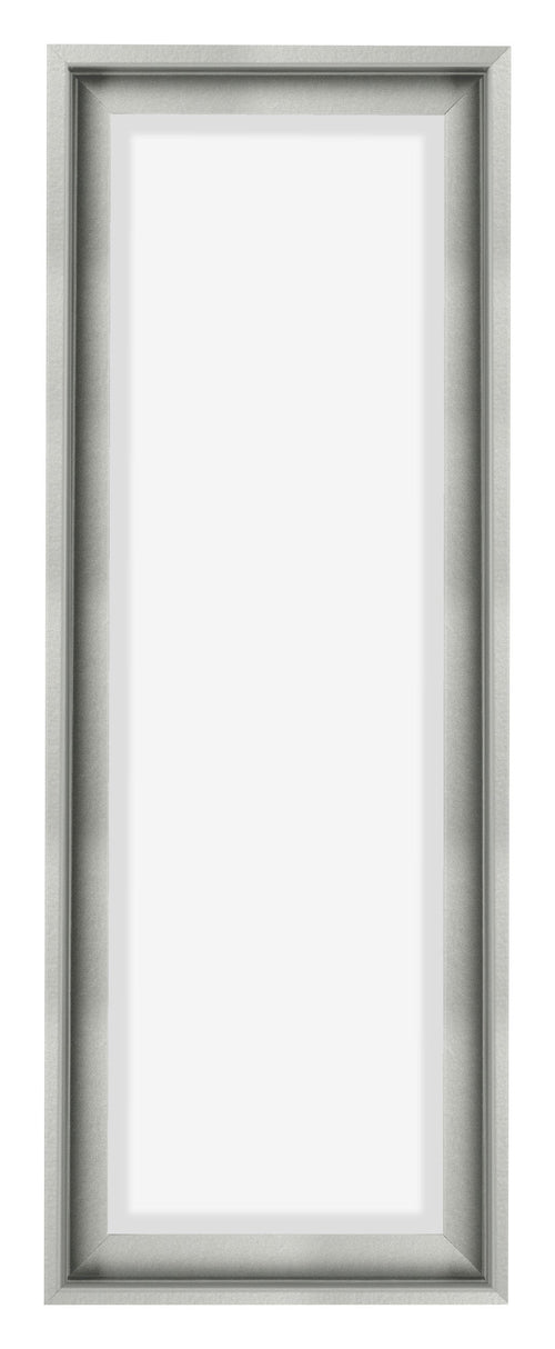 Lyon MDF Schattenfugenrahmen 1 3 Silber Matt Vorne | Yourdecoration.de