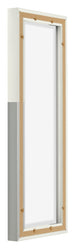 Lyon MDF Schattenfugenrahmen 1 3 Weiss Matt Ruckseite Schrag | Yourdecoration.de