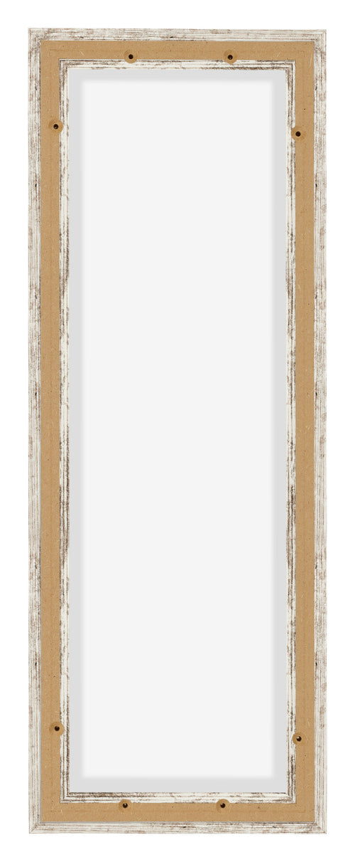 Lyon MDF Schattenfugenrahmen 1 3 Weiss Vintage Ruckseite | Yourdecoration.de