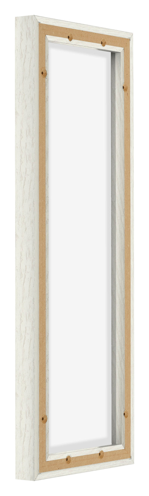 Lyon MDF Schattenfugenrahmen 1 3 White Wash Ruckseite Schrag | Yourdecoration.de