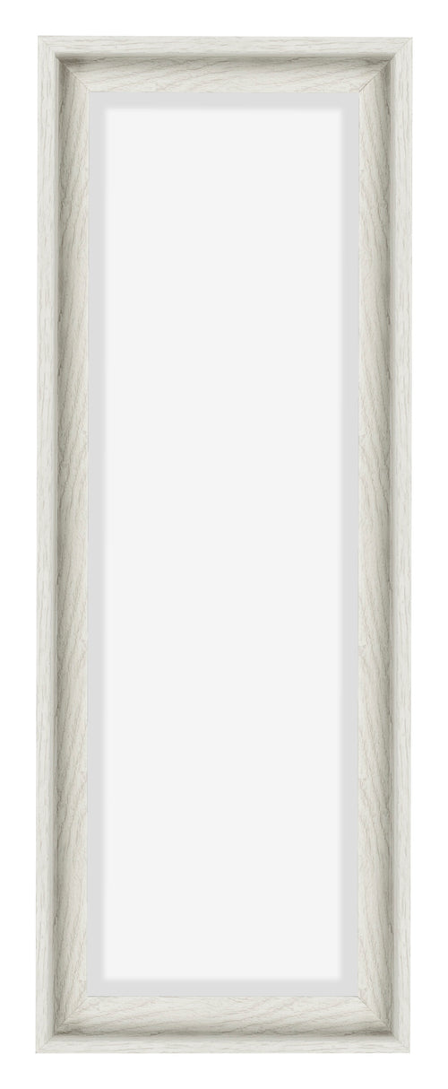 Lyon MDF Schattenfugenrahmen 1 3 White Wash Vorne | Yourdecoration.de
