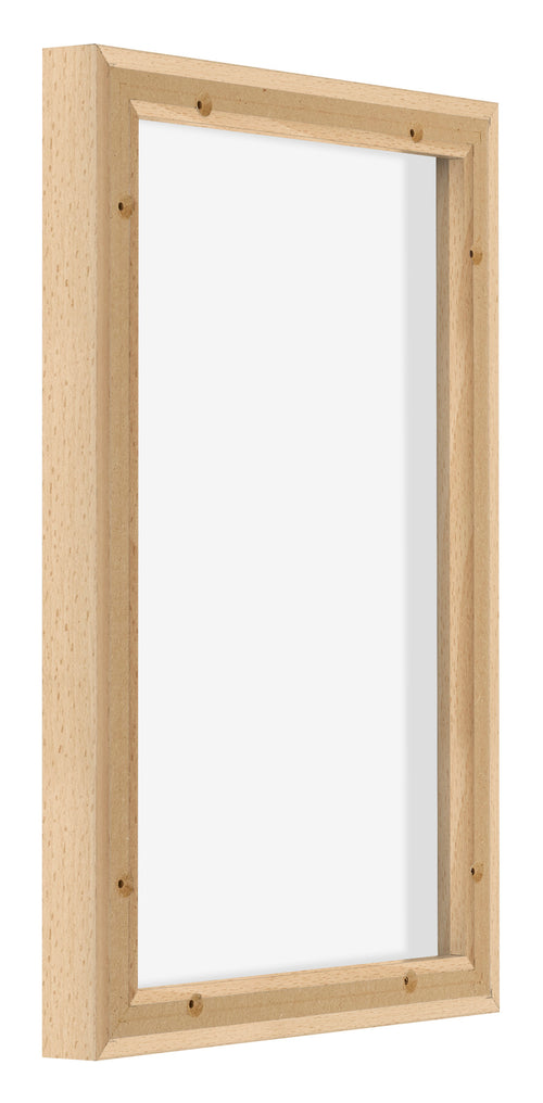 Lyon MDF Schattenfugenrahmen 2 3 Buche Ruckseite Schrag | Yourdecoration.de