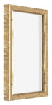 Lyon MDF Schattenfugenrahmen 2 3 Gold Antik Ruckseite Schrag | Yourdecoration.de