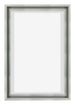 Lyon MDF Schattenfugenrahmen 2 3 Silber Matt Vorne | Yourdecoration.de