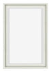 Lyon MDF Schattenfugenrahmen 2 3 Weiss Matt Vorne | Yourdecoration.de
