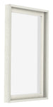 Lyon MDF Schattenfugenrahmen 2 3 White Wash Vorne Schrag | Yourdecoration.de