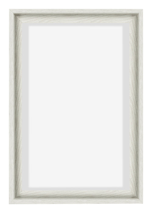 Lyon MDF Schattenfugenrahmen 2 3 White Wash Vorne | Yourdecoration.de